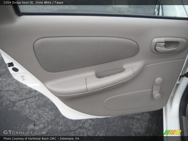 Stone White / Taupe 2004 Dodge Neon SE