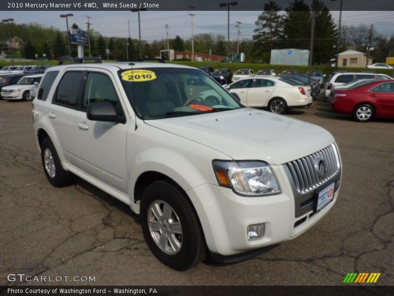 White Suede / Stone 2010 Mercury Mariner V6 4WD