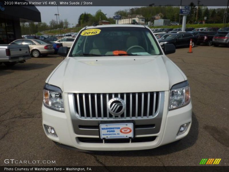 White Suede / Stone 2010 Mercury Mariner V6 4WD