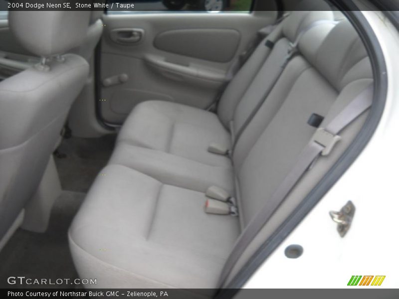 Stone White / Taupe 2004 Dodge Neon SE