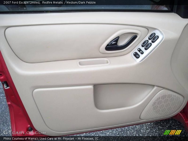 Redfire Metallic / Medium/Dark Pebble 2007 Ford Escape Limited