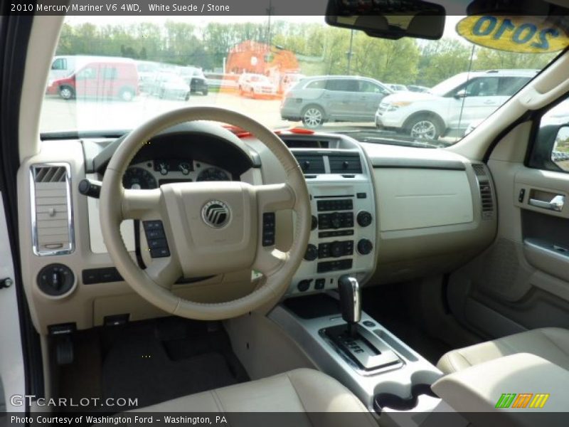 White Suede / Stone 2010 Mercury Mariner V6 4WD