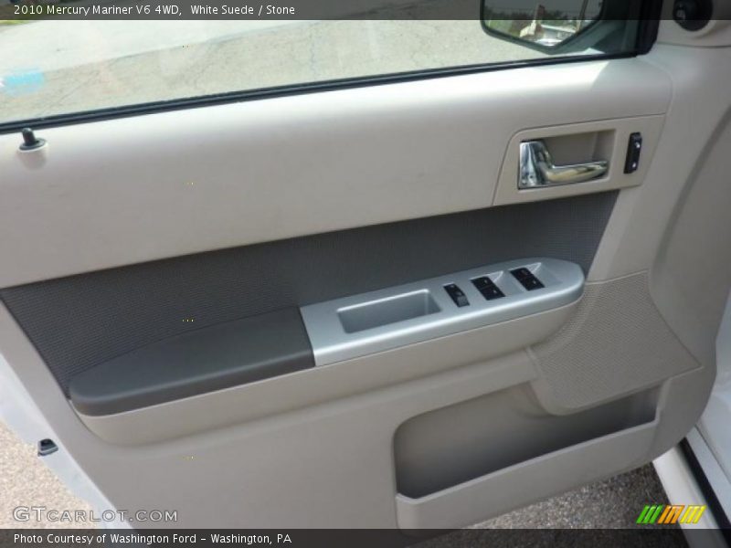White Suede / Stone 2010 Mercury Mariner V6 4WD