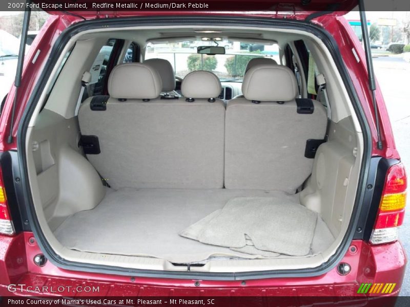 Redfire Metallic / Medium/Dark Pebble 2007 Ford Escape Limited