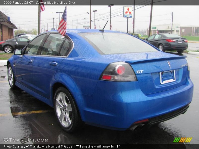  2009 G8 GT Stryker Blue Metallic