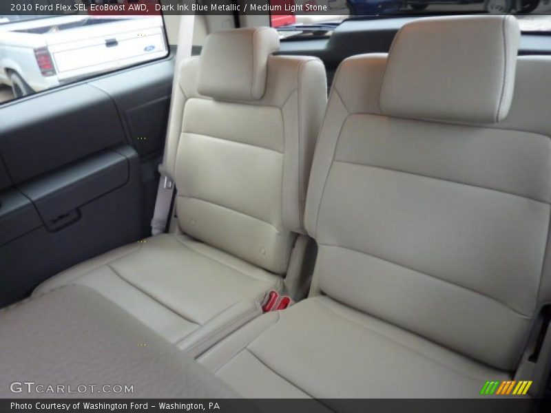 Dark Ink Blue Metallic / Medium Light Stone 2010 Ford Flex SEL EcoBoost AWD