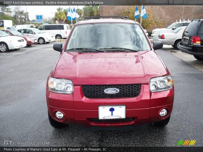 Redfire Metallic / Medium/Dark Pebble 2007 Ford Escape Limited