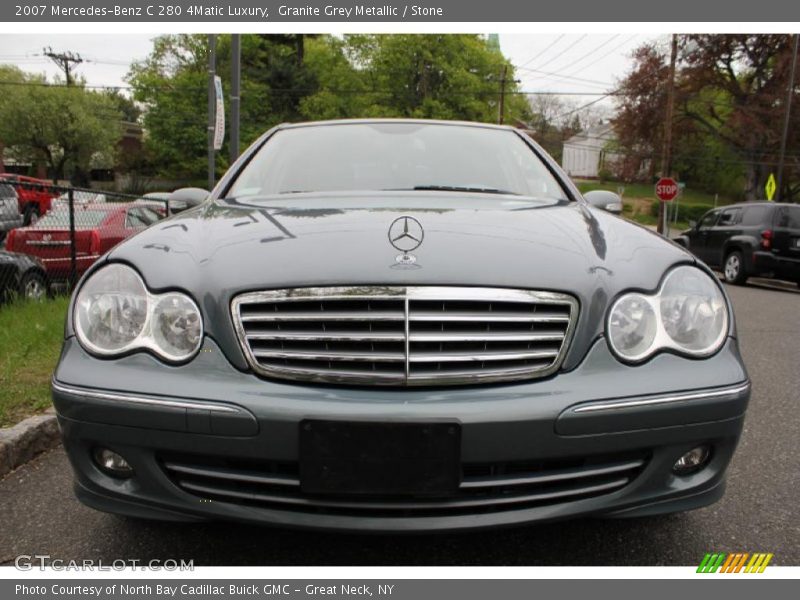 Granite Grey Metallic / Stone 2007 Mercedes-Benz C 280 4Matic Luxury