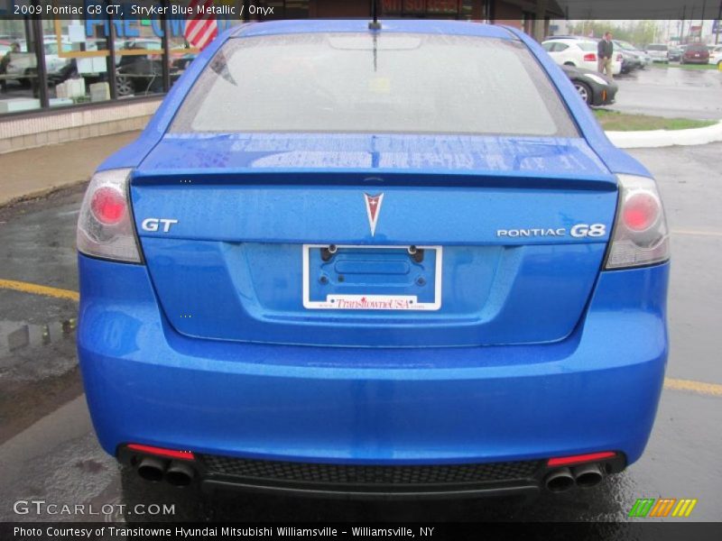 Stryker Blue Metallic / Onyx 2009 Pontiac G8 GT