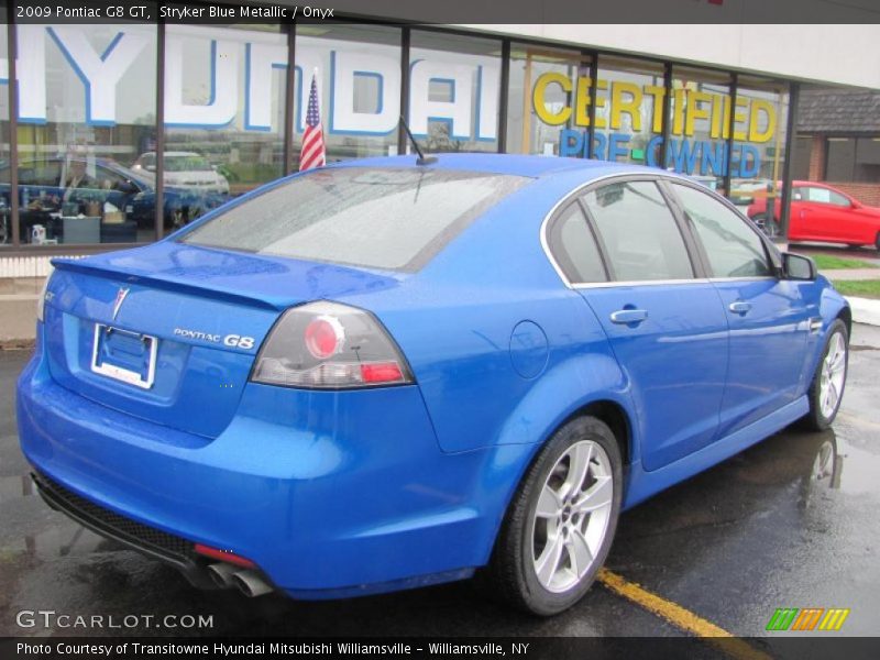  2009 G8 GT Stryker Blue Metallic