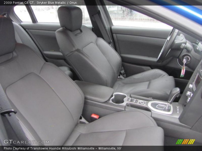 Stryker Blue Metallic / Onyx 2009 Pontiac G8 GT