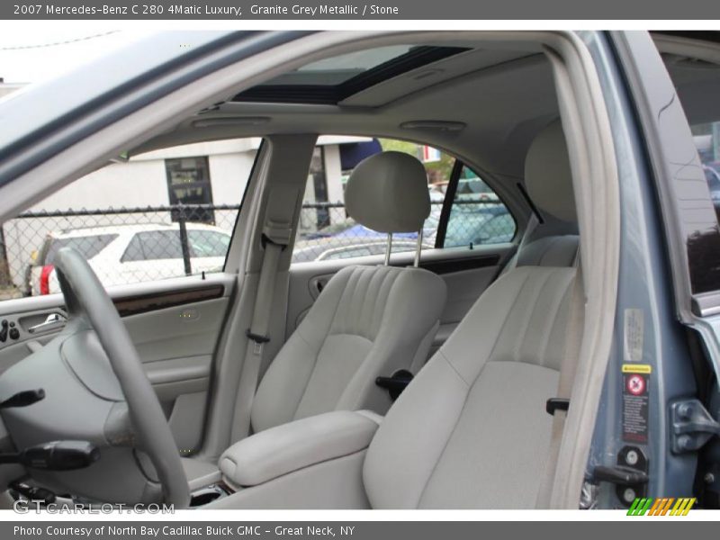 Granite Grey Metallic / Stone 2007 Mercedes-Benz C 280 4Matic Luxury