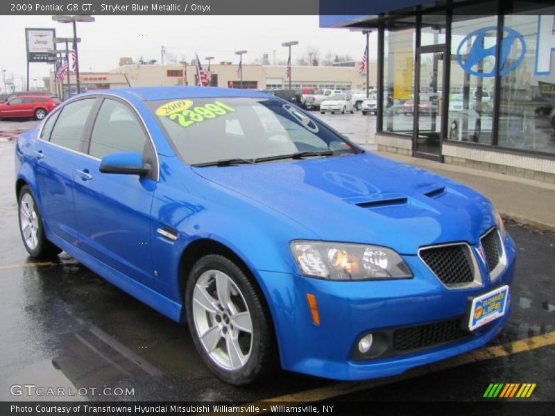 Front 3/4 View of 2009 G8 GT