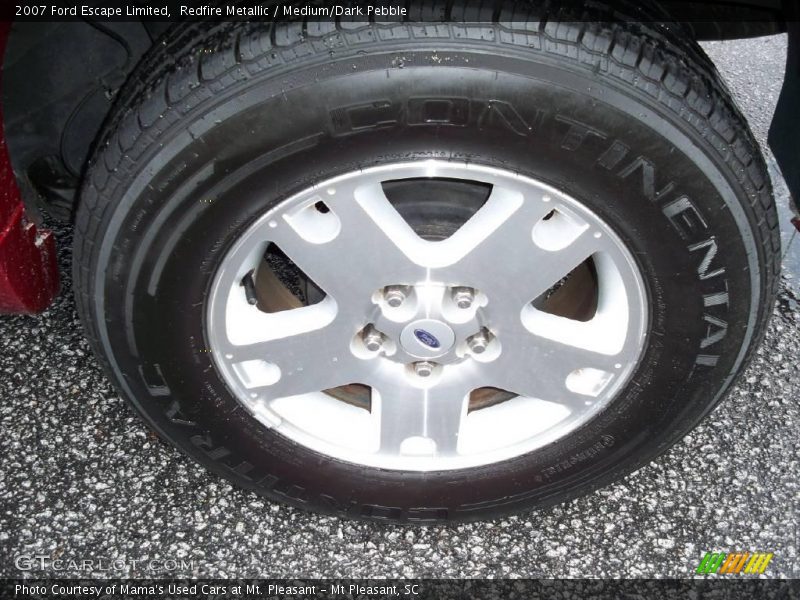 Redfire Metallic / Medium/Dark Pebble 2007 Ford Escape Limited