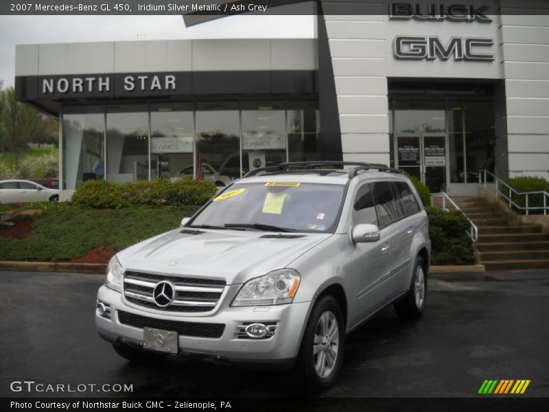 Iridium Silver Metallic / Ash Grey 2007 Mercedes-Benz GL 450