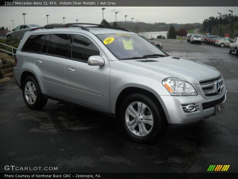 Iridium Silver Metallic / Ash Grey 2007 Mercedes-Benz GL 450