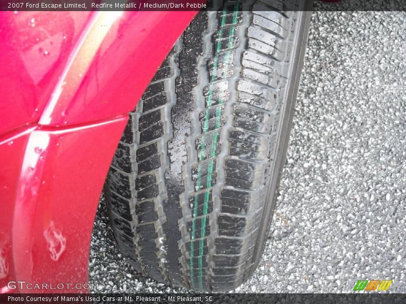 Redfire Metallic / Medium/Dark Pebble 2007 Ford Escape Limited