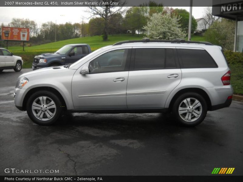 Iridium Silver Metallic / Ash Grey 2007 Mercedes-Benz GL 450