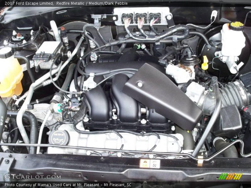 Redfire Metallic / Medium/Dark Pebble 2007 Ford Escape Limited