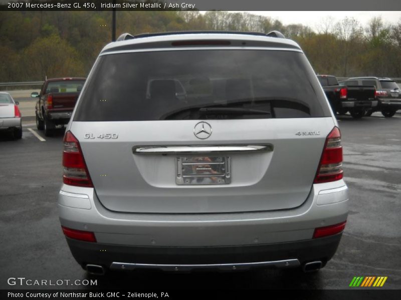 Iridium Silver Metallic / Ash Grey 2007 Mercedes-Benz GL 450