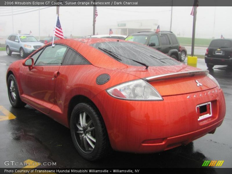 Sunset Orange Pearlescent / Dark Charcoal 2006 Mitsubishi Eclipse GT Coupe