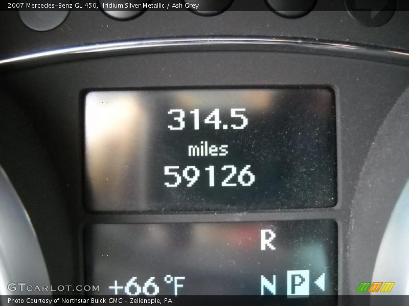 Iridium Silver Metallic / Ash Grey 2007 Mercedes-Benz GL 450