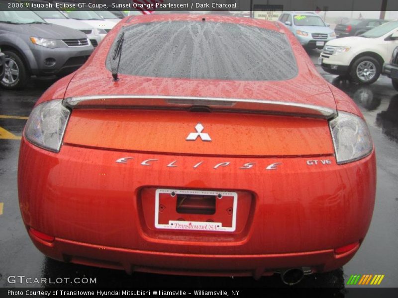 Sunset Orange Pearlescent / Dark Charcoal 2006 Mitsubishi Eclipse GT Coupe