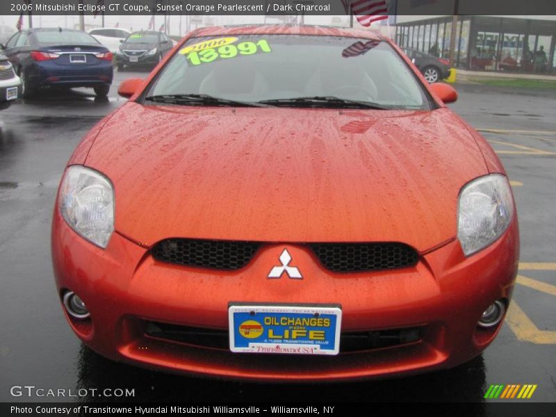 Sunset Orange Pearlescent / Dark Charcoal 2006 Mitsubishi Eclipse GT Coupe