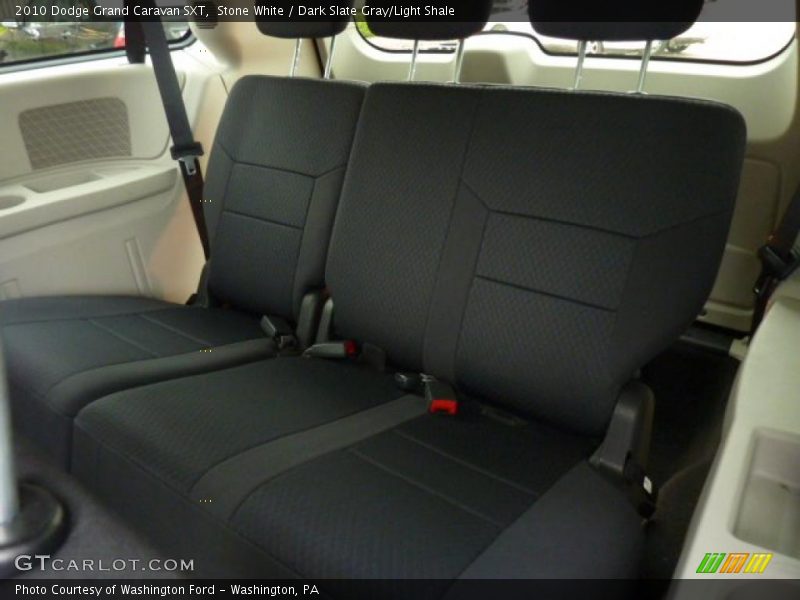 Stone White / Dark Slate Gray/Light Shale 2010 Dodge Grand Caravan SXT