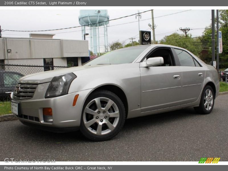 Light Platinum / Ebony 2006 Cadillac CTS Sedan