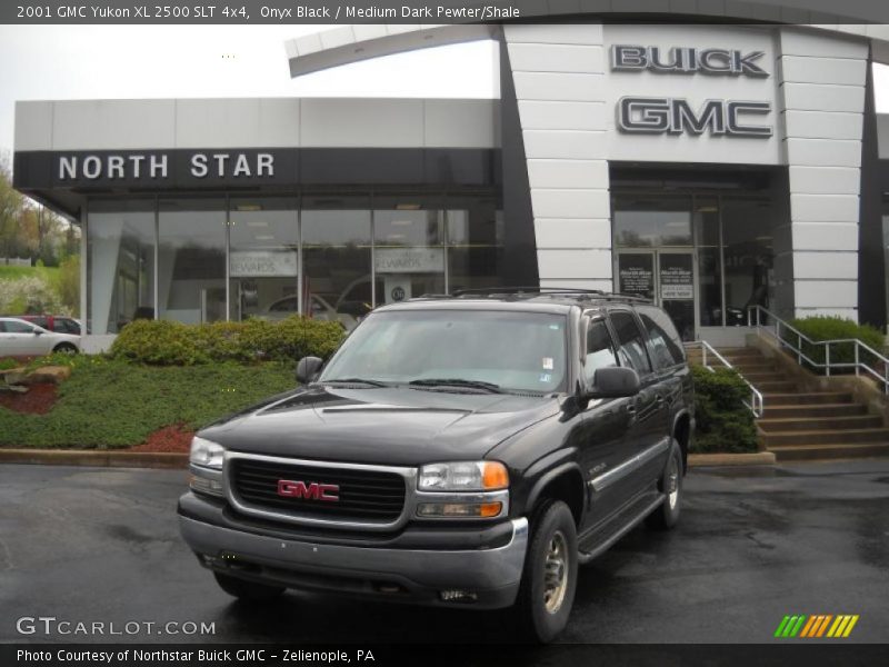 Onyx Black / Medium Dark Pewter/Shale 2001 GMC Yukon XL 2500 SLT 4x4