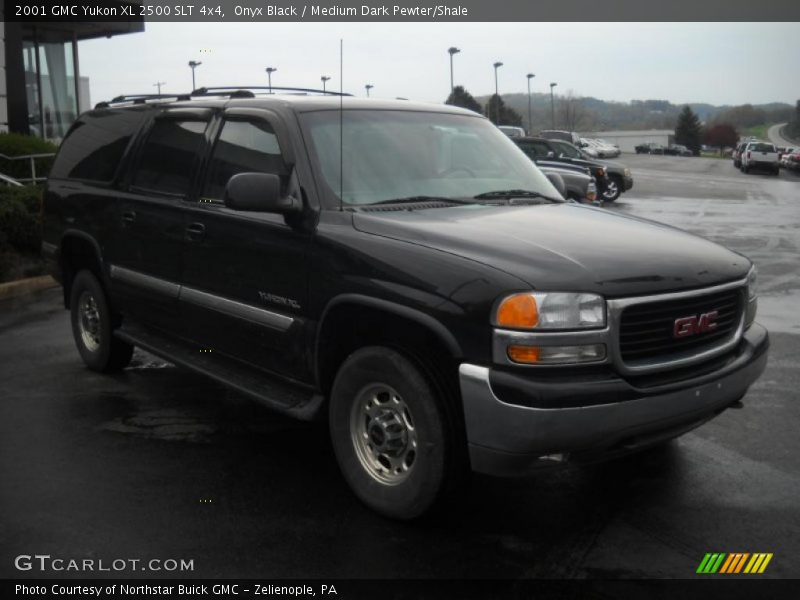 Onyx Black / Medium Dark Pewter/Shale 2001 GMC Yukon XL 2500 SLT 4x4