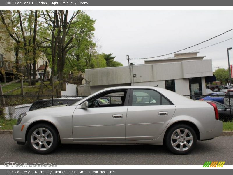 Light Platinum / Ebony 2006 Cadillac CTS Sedan
