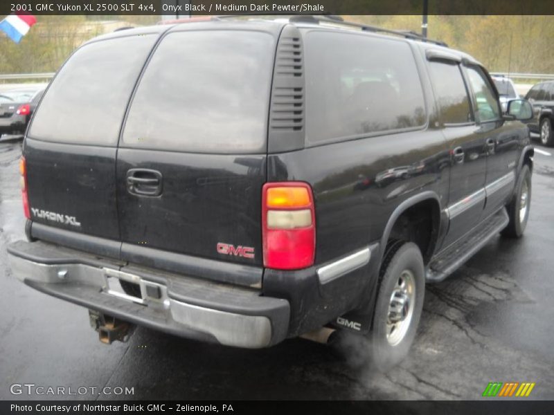 Onyx Black / Medium Dark Pewter/Shale 2001 GMC Yukon XL 2500 SLT 4x4