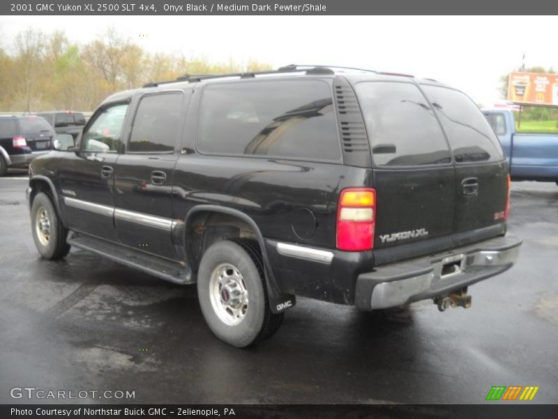Onyx Black / Medium Dark Pewter/Shale 2001 GMC Yukon XL 2500 SLT 4x4