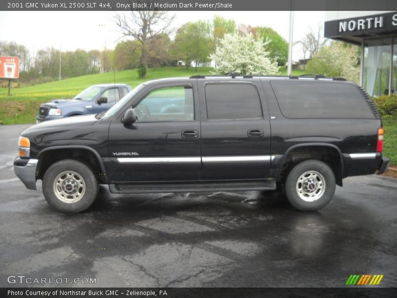 Onyx Black / Medium Dark Pewter/Shale 2001 GMC Yukon XL 2500 SLT 4x4