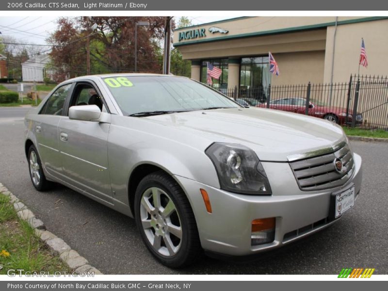 Light Platinum / Ebony 2006 Cadillac CTS Sedan