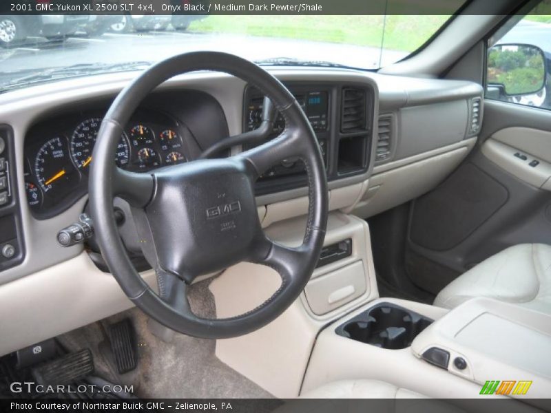 Onyx Black / Medium Dark Pewter/Shale 2001 GMC Yukon XL 2500 SLT 4x4