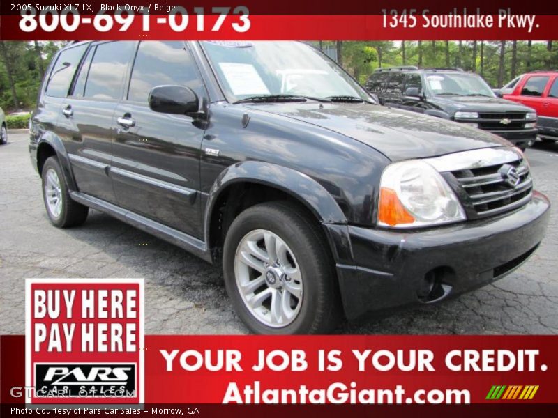 Black Onyx / Beige 2005 Suzuki XL7 LX
