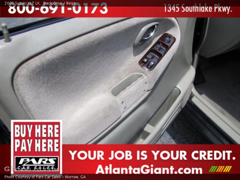 Black Onyx / Beige 2005 Suzuki XL7 LX