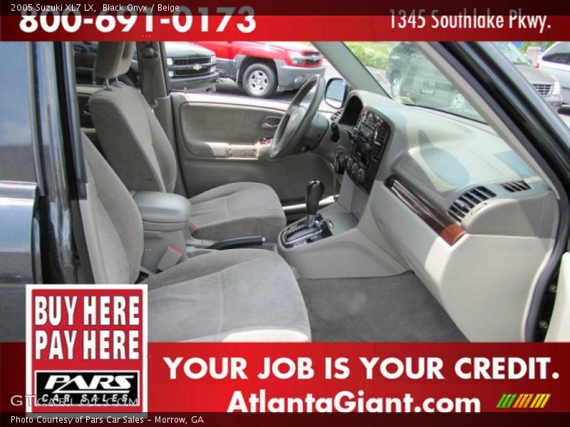 Black Onyx / Beige 2005 Suzuki XL7 LX