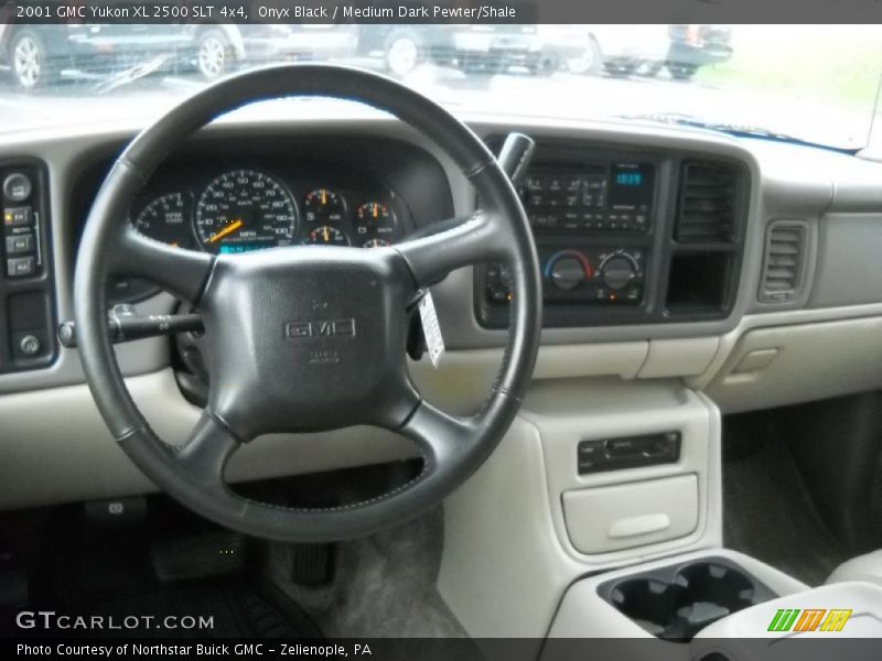 Onyx Black / Medium Dark Pewter/Shale 2001 GMC Yukon XL 2500 SLT 4x4