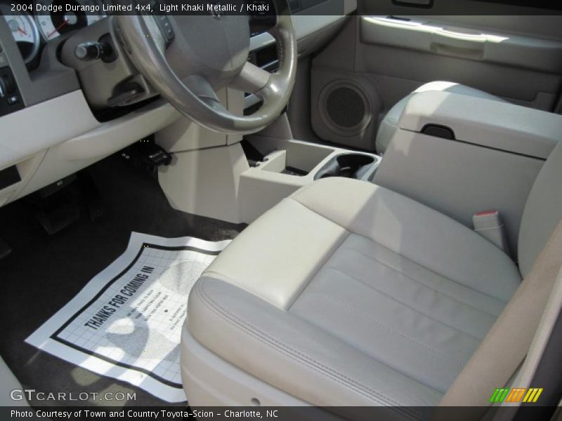 Light Khaki Metallic / Khaki 2004 Dodge Durango Limited 4x4