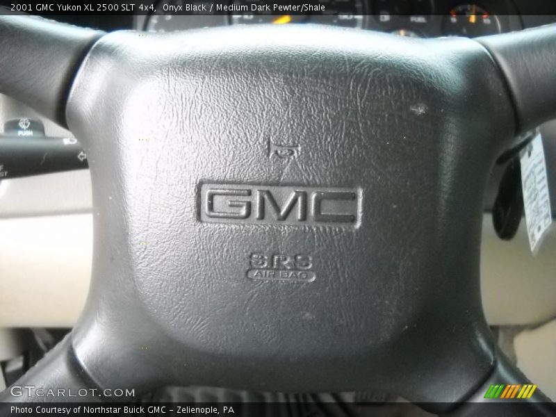 Onyx Black / Medium Dark Pewter/Shale 2001 GMC Yukon XL 2500 SLT 4x4