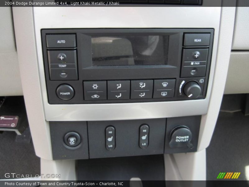 Controls of 2004 Durango Limited 4x4