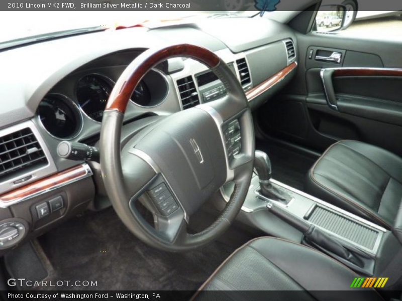Brilliant Silver Metallic / Dark Charcoal 2010 Lincoln MKZ FWD