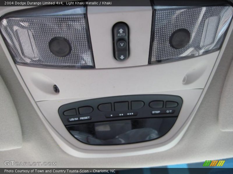 Controls of 2004 Durango Limited 4x4