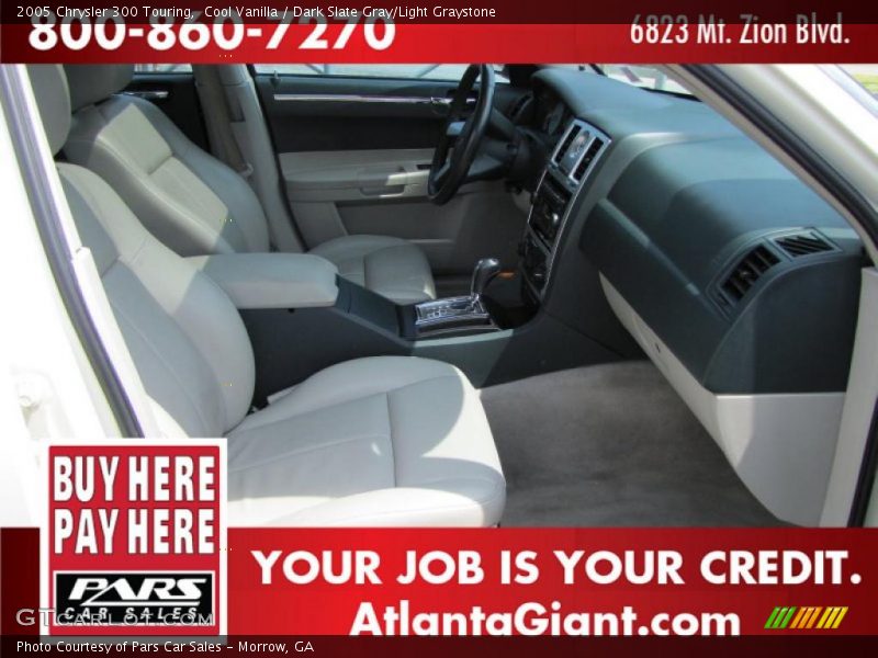 Cool Vanilla / Dark Slate Gray/Light Graystone 2005 Chrysler 300 Touring