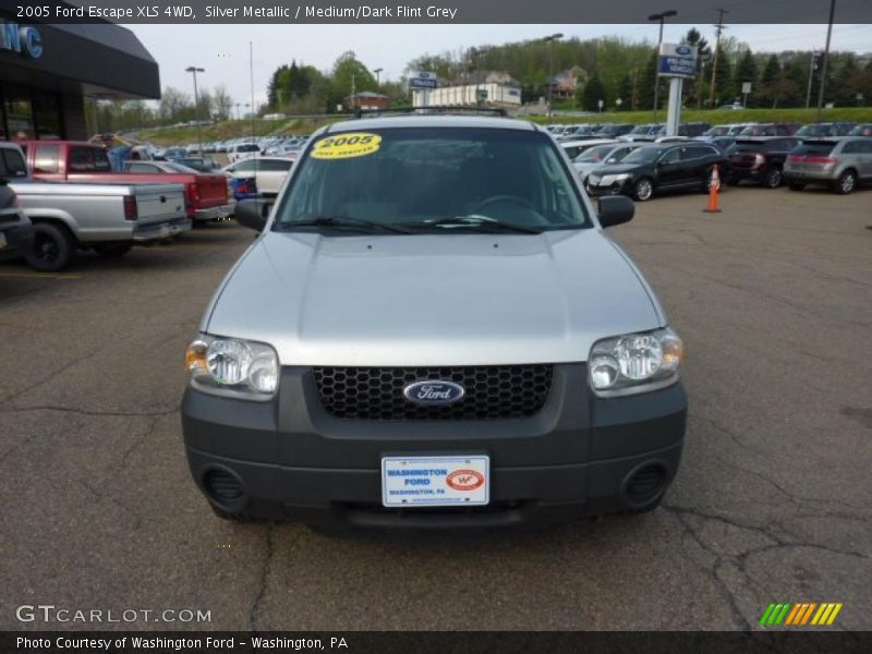 Silver Metallic / Medium/Dark Flint Grey 2005 Ford Escape XLS 4WD