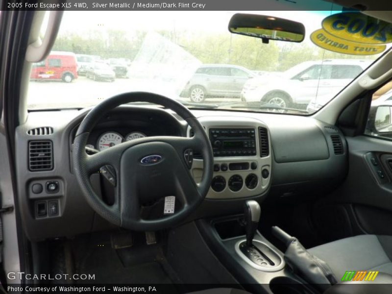 Silver Metallic / Medium/Dark Flint Grey 2005 Ford Escape XLS 4WD